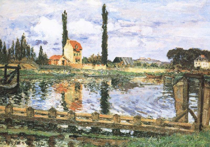 Camille Pissarro Seine